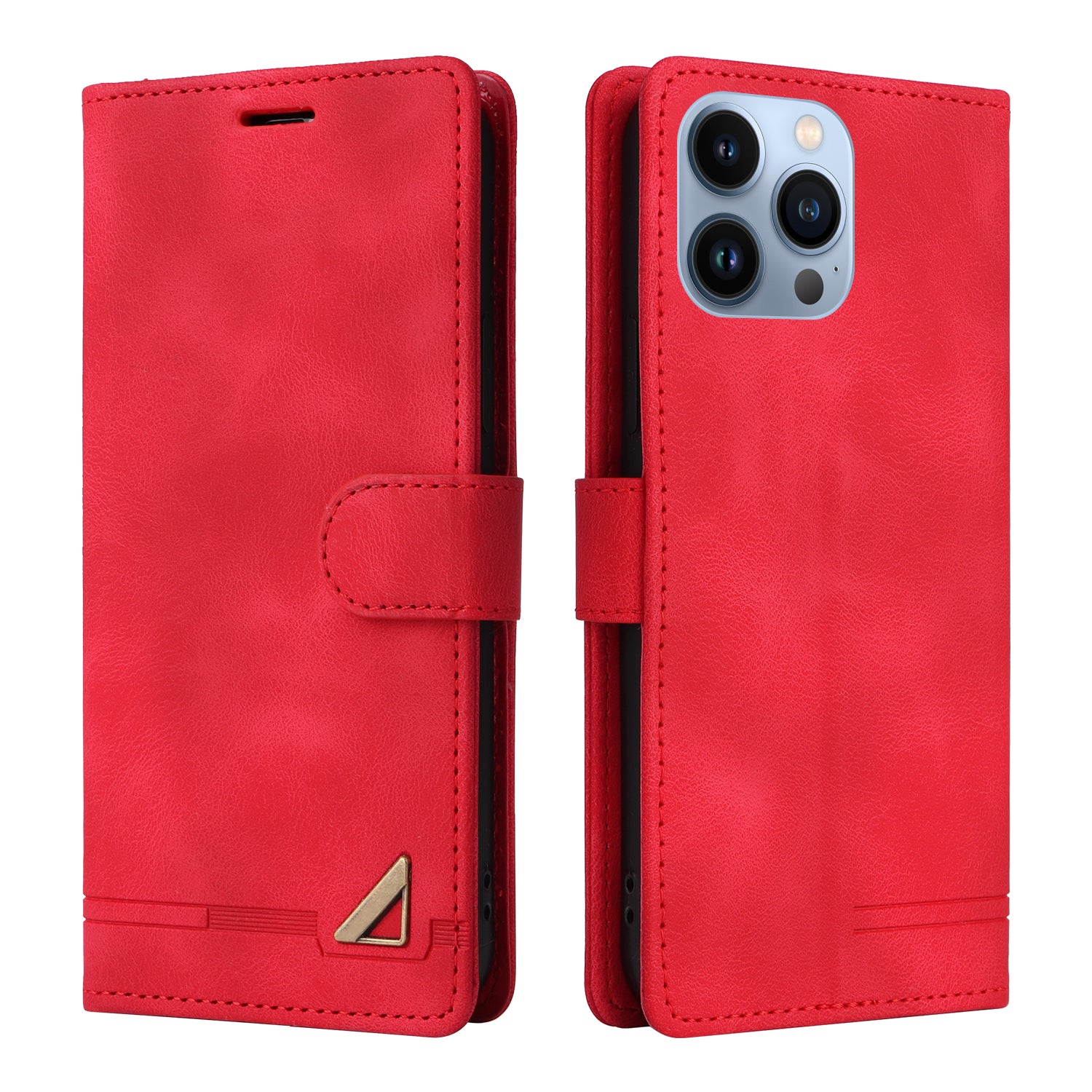 PU kožené pouzdro na telefon řady 007 pro iPhone 13 Pro 6,1palcový dotykový peněženkový stojánek Folio Cover PU kožené pouzdro na telefon řady 007 pro iPhone 13 Pro 6,1palcový dotykový peněženkový stojánek Folio Cover